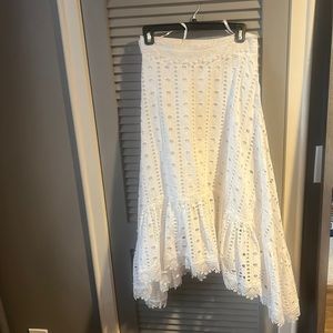 WHITE WAIMARI skirt